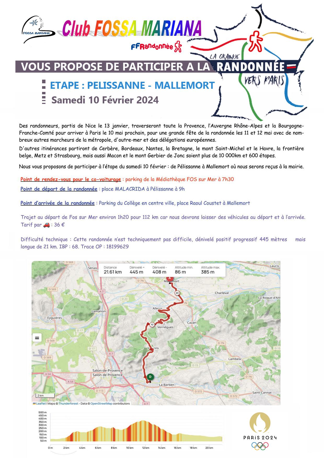 37 gde randonne e vers paris pelissanne mallemort