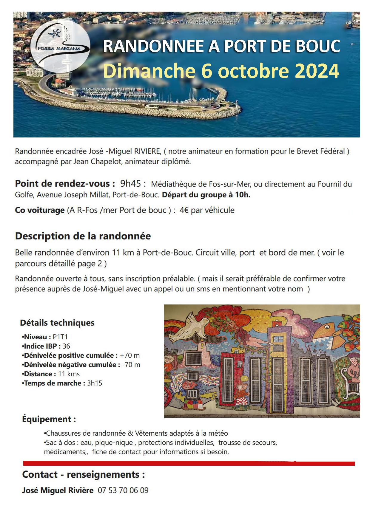 Annonce rando port de bouc 6 octobre 2024 copie