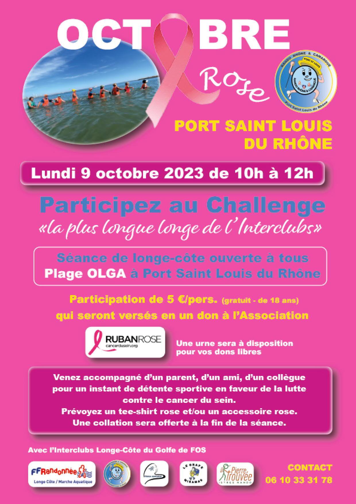 Rdv mac octobre rose 9 octobre 2023