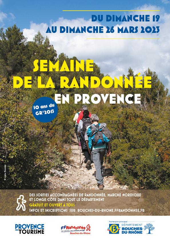 Semaine de la randonne e en provence 2023